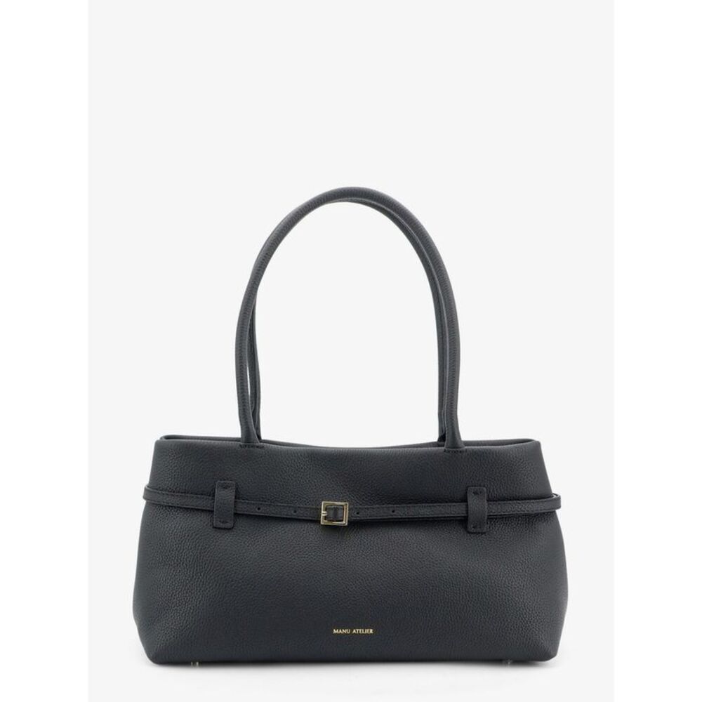 Manu Atelier Women Le Cambon East West Leather Shoulder Bag